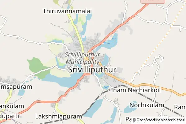 Mapa Srivilliputhur