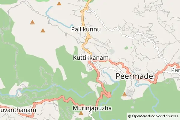 Mapa Kuttikkanam