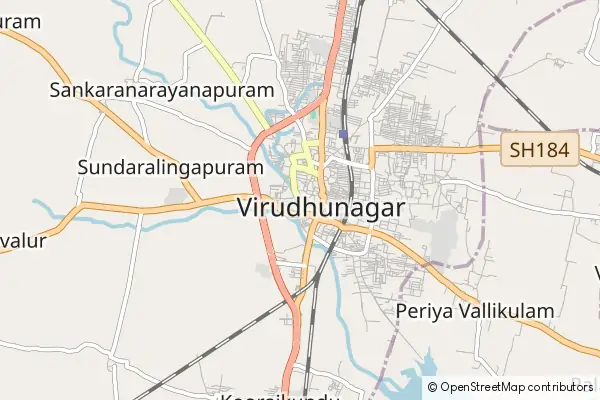 Mapa Virudhunagar