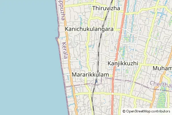 Mapa Mararikulam