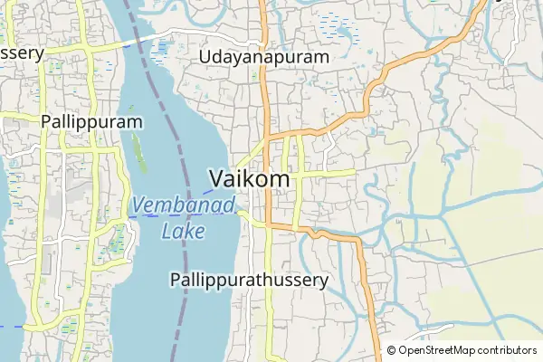 Mapa Vaikom