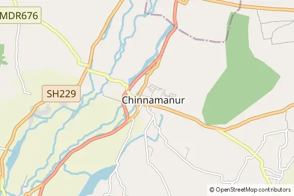 Mapa Chinnamanūr