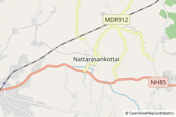 Mapa Nāttarasankottai