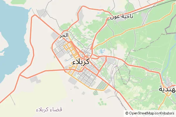 Mapa Karbala