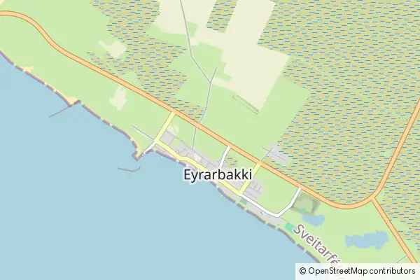 Mapa Eyrarbakki