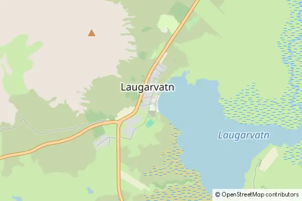 Mapa Laugarvatn