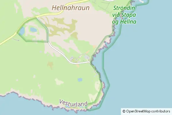 Mapa Hellnar