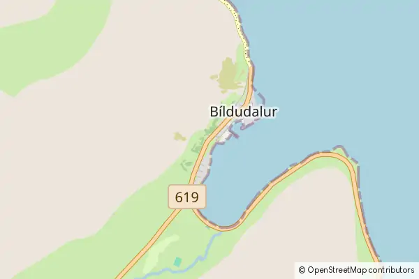 Mapa Bíldudalur