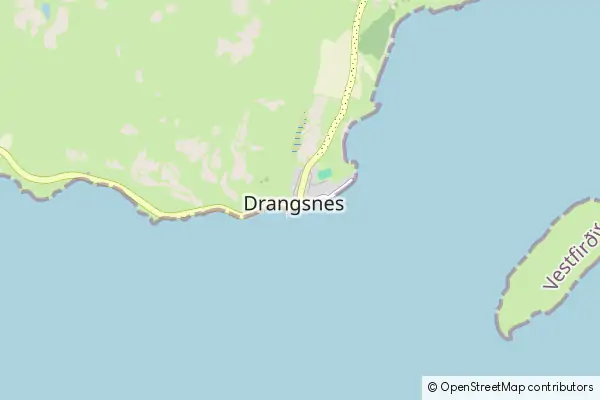 Mapa Drangsnes