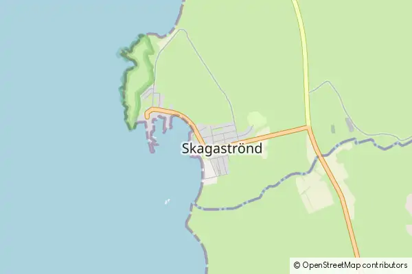 Mapa Skagaströnd