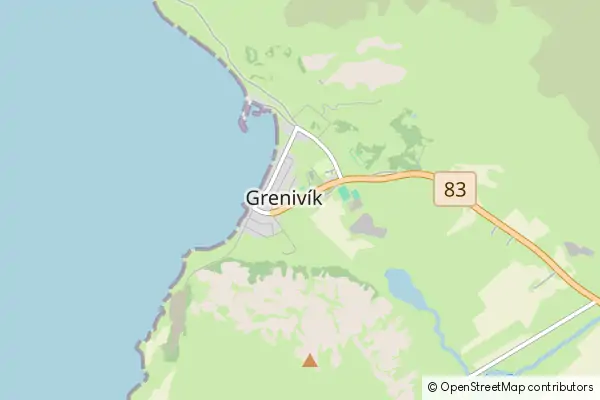 Mapa Grenivík