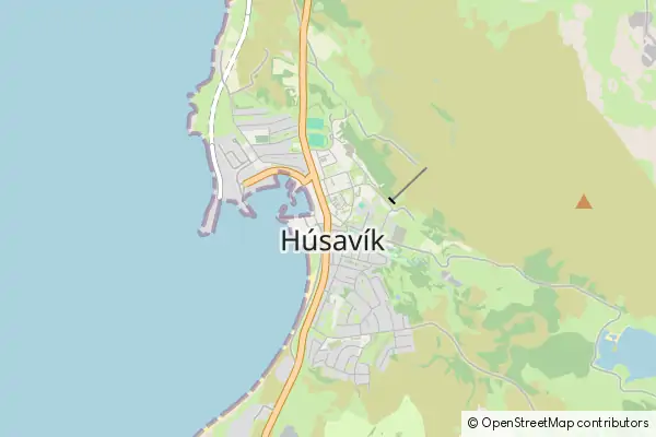 Mapa Husavik