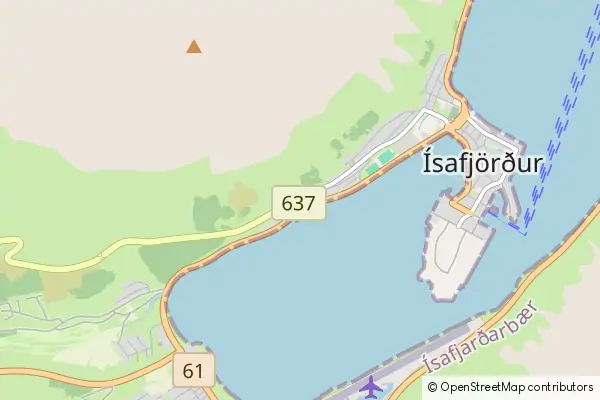 Mapa Isafjordur