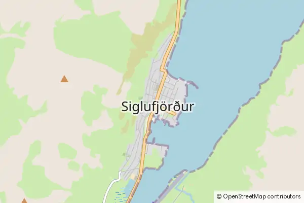 Mapa Siglufjorour