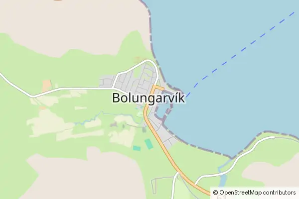 Mapa Bolungarvík