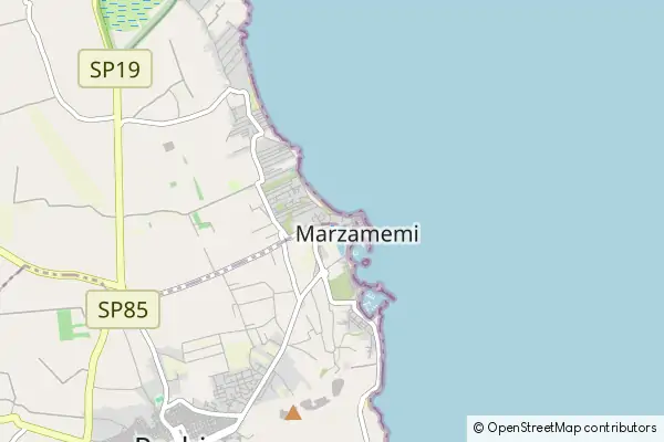 Mapa Marzamemi