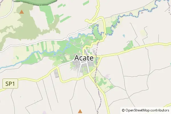 Mapa Acate