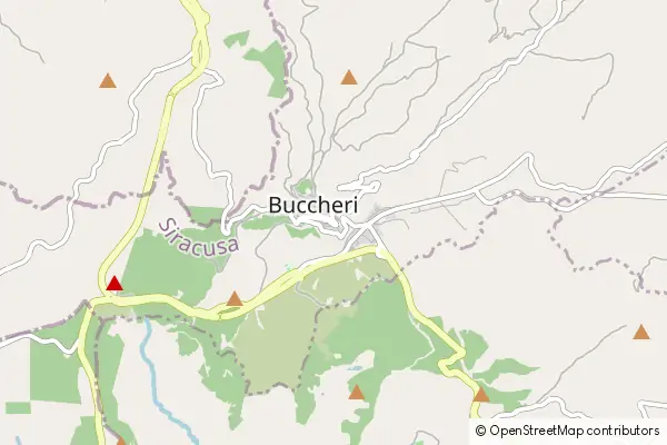 Mapa Buccheri