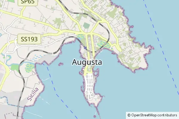 Mapa Augusta