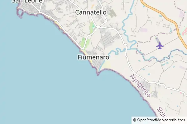 Mapa Fiumenaro