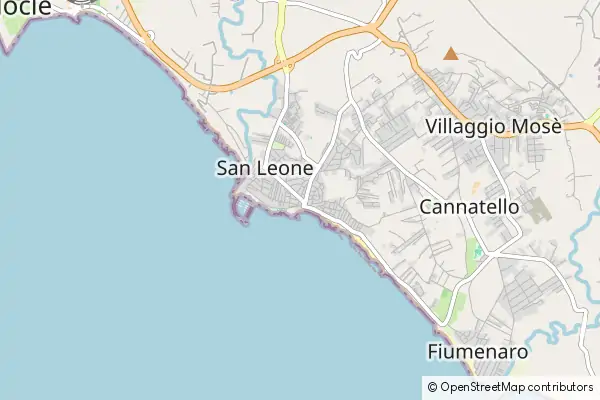 Mapa San Leone