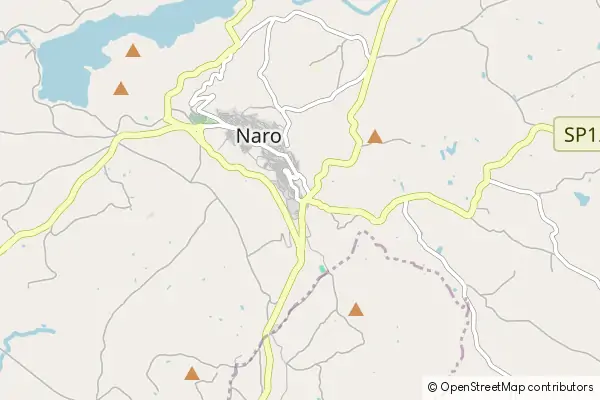 Mapa Naro