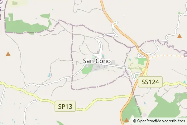 Mapa San Cono