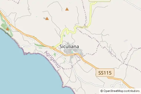 Mapa Siculiana