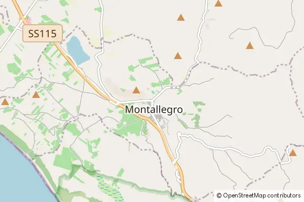 Mapa Montallegro