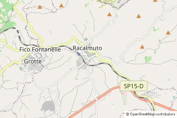 Mapa Racalmuto