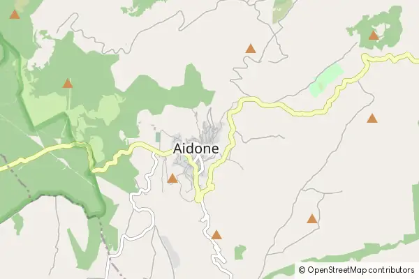 Mapa Aidone