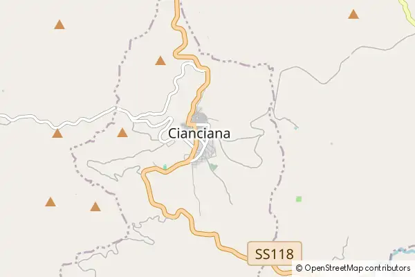 Mapa Cianciana