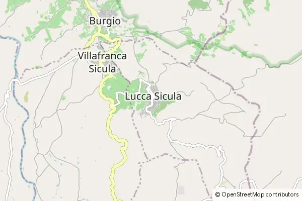 Mapa Lucca Sicula