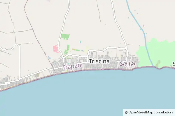 Mapa Triscina