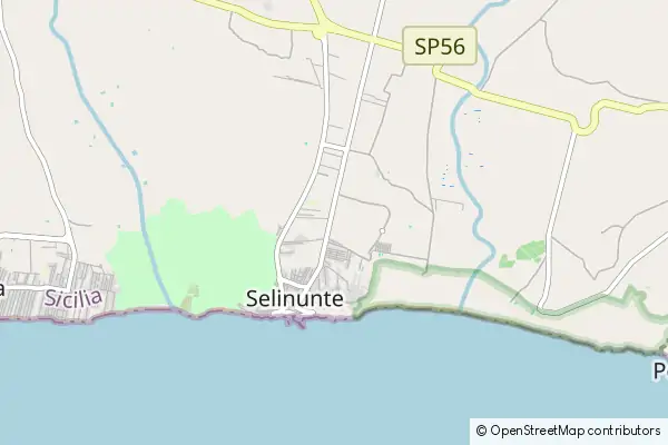 Mapa Marinella di Selinunte