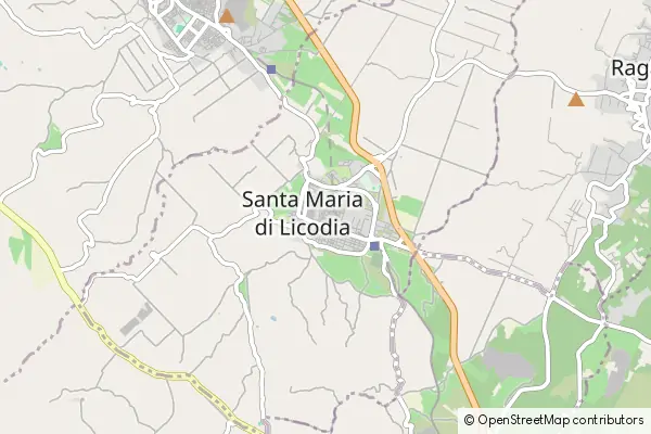 Mapa Santa Maria di Licodia