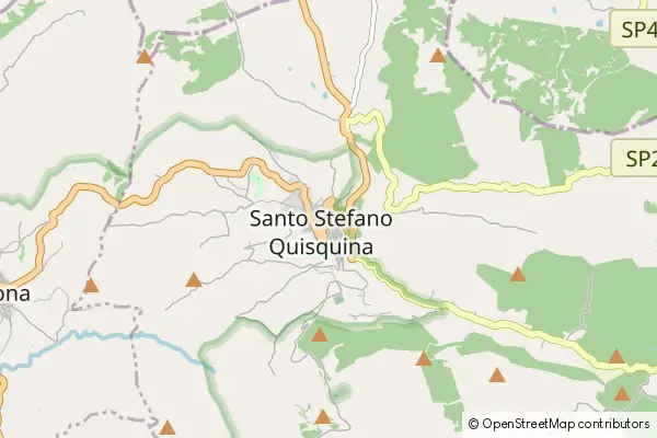 Mapa Santo Stefano Quisquina