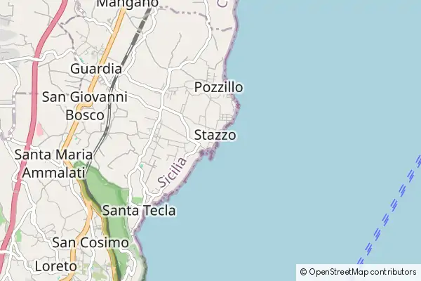 Mapa Stazzo