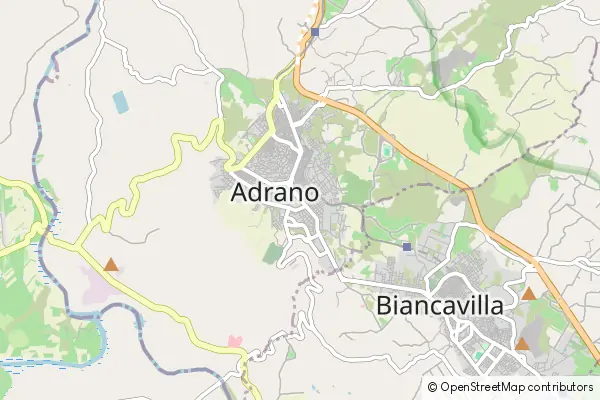 Mapa Adrano