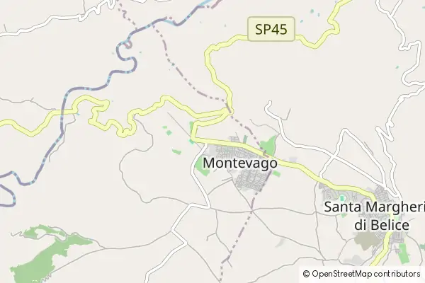 Mapa Montevago