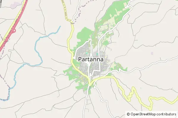 Mapa Partanna