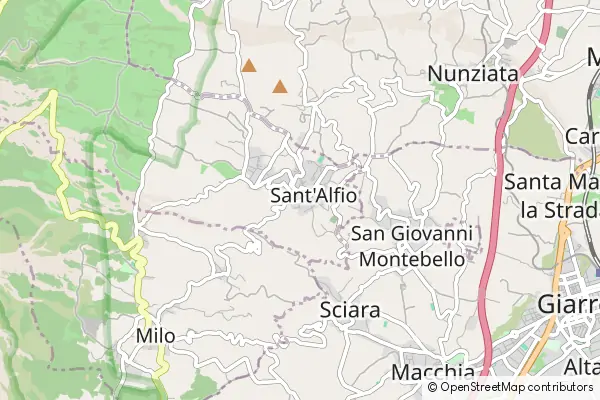 Mapa Sant'Alfio