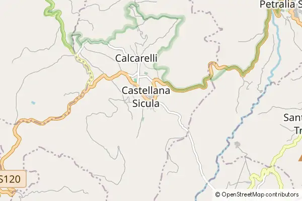 Mapa Castellana Sicula