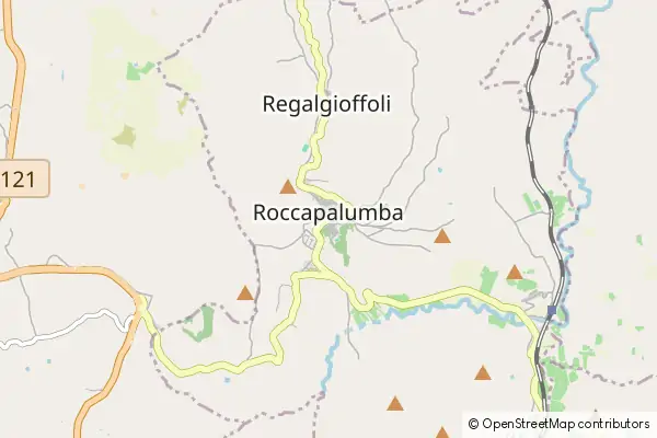 Mapa Roccapalumba