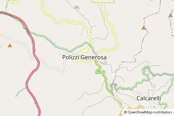 Mapa Polizzi Generosa