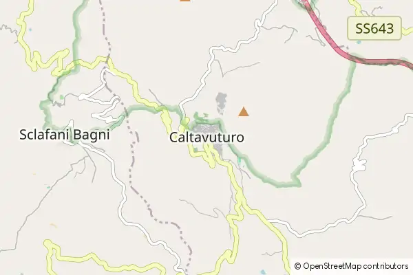 Mapa Caltavuturo