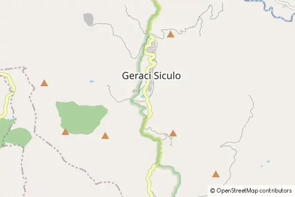 Mapa Geraci Siculo