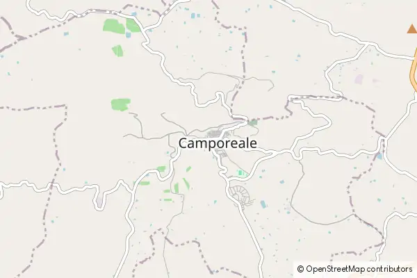 Mapa Camporeale