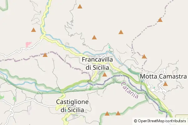 Mapa Francavilla di Sicilia