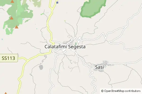 Mapa Calatafimi-Segesta